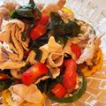 yokon☆'s cooksnap of when they made 冷しゃぶと焼きズッキーニ～ネバソースで.