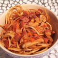 tikariri's cooksnap of when they made 懐かしの♪ナポリタン.