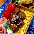 ★はなはなみ★'s cooksnap of when they made お弁当を可愛く★巻くだけハムのお花.