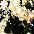 ＊リンちょ＊'s cooksnap of when they made 混ぜるだけ！しらすとワカメの豆腐和え.
