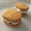okapi☆☆'s cooksnap of when they made 生クリーム冷凍するだけ★アイスビスケット.