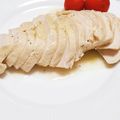 らうんじ美やお's cooksnap of when they made 炊飯器でレモンサラダチキン.