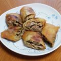 msft5632's cooksnap of when they made 簡単♡豚肉と玉ねぎの春巻き♪.