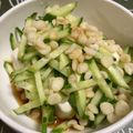 けんよこ's cooksnap of when they made おつまみ☆きゅうりいっぱい!!天かす冷奴.