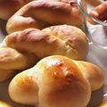 mi_OvO_ju's cooksnap of when they made 失敗しらず　超簡単ふわふわバターロール.