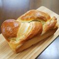 happiness7's cooksnap of when they made 楽・楽♪デニッシュ食パン♪.