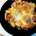 むっく555's cooksnap of when they made 簡単失敗しない新玉ねぎのフライパン親子丼.