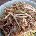 こうのとりヒロシ's cooksnap of when they made がっつり満腹！坦々焼きそば！.