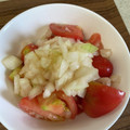そらまめ313's cooksnap of when they made トマトと玉ねぎのシェイクサラダ.