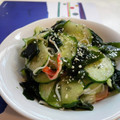 あんみつ☆'s cooksnap of when they made 蟹とワカメと胡瓜のサラダ中華風.