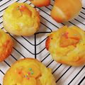 ☆おうちごはんと日常's cooksnap of when they made ももとカスタードパン.