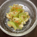 ちびこちび's cooksnap of when they made スイカの皮のレモン風味白和え♡.