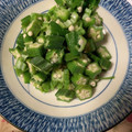 みうらけいこ's cooksnap of when they made オクラお浸し♡簡単.