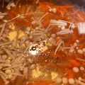 um♪'s cooksnap of when they made よだれどりのお供に。絶品鶏出汁スープ.