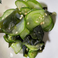 スノーディッシュ's cooksnap of when they made きゅうりとわかめの酢の物.