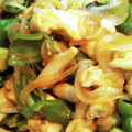 ぽちゃすけ's cooksnap of when they made 鶏ささみのエビチリに見えるかな風(^^;.