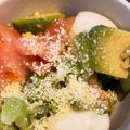 um♪'s cooksnap of when they made ☆アボカドのバジルカップサラダ☆.