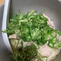 ゆんっな's cooksnap of when they made 冷たい豚おろしオクラそうめん.