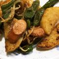水玉ぱじゃま's cooksnap of when they made 長いもの炒め物.