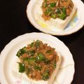 たろべちゃん's cooksnap of when they made さっぱり♪なめ茸とオクラの冷奴.