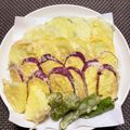 ☆あいちゃん's cooksnap of when they made ズッキーニの天ぷら.