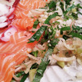 クックKE2GUH☆'s cooksnap of when they made 簡単★タコとアジのお刺身を薬味たっぷりで.