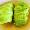 にっしー♪♪'s cooksnap of when they made おもちとベーコンの白菜巻き★スープ.