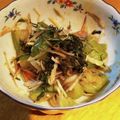 クックKOQ92X☆'s cooksnap of when they made 電子レンジで白ナストロトロ　ミョウガ和え.