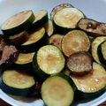 ポニーリボン's cooksnap of when they made なすとズッキーニのマヨポン炒め♪.