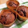 hyurihana's cooksnap of when they made バターなし☆ミルクとココアのマフィン.