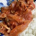 さ、き's cooksnap of when they made 簡単☆ルーなし。トマトでハヤシライス.