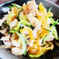 kinniko's cooksnap of when they made ピリ辛中華クラゲにささみ＆キュウリ♪.