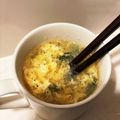 おいも0622's cooksnap of when they made 超簡単☆レンジで中華風たまごスープ.