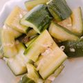 KAORULALA's cooksnap of when they made ピリ辛きゅうり♡大量消費に役立つ漬物♪.