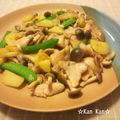 ☆Kan Kan☆'s cooksnap of when they made 豚肉としめじで★ガーリックバター醤油炒め.
