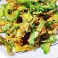 Yuuya_mama's cooksnap of when they made 簡単★和風ゴーヤチャンプル.