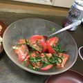 クロ８５'s cooksnap of when they made シソ香る、トマトサラダ.