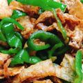 なべこげた！'s cooksnap of when they made 肉なし版チンジャオロース.