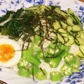 クックDAD's cooksnap of when they made オクラとモロヘイヤのネバネバそうめん.