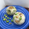 まこさんど's cooksnap of when they made うめこと胡桃と枝豆のおむすび.