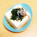 ★ぴよぴよ501★'s cooksnap of when they made ごま油醤油で♡しらすと青じその冷奴.