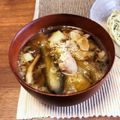 おじ☆さん's cooksnap of when they made そば屋の賄い☆茄子と豚バラ肉のつけ蕎麦.