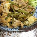 chi−ちゃん's cooksnap of when they made 蕗と筍のチャンプル.