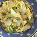 おのみちゃん's cooksnap of when they made ☆超簡単☆厚揚げと白菜の卵とじ☆.