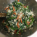 クック78R779☆'s cooksnap of when they made 春菊と人参の白和え.