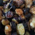 クックPXTQZ3☆'s cooksnap of when they made 鶏肉と茄子の甘辛炒め.