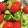 ◯usa◯'s cooksnap of when they made ミニトマトときゅうりのピクルス.