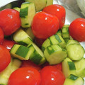 ◯usa◯'s cooksnap of when they made ミニトマトときゅうりのピクルス.
