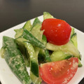 ringer193's cooksnap of when they made おくらときゅうりとミニトマトのサラダ.