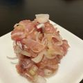 ringer193's cooksnap of when they made ☺簡単おつまみ♪ブリのなめろう☺.